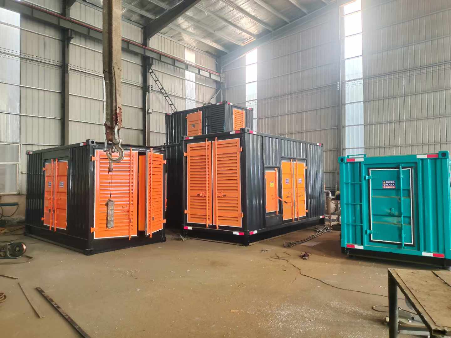麒麟500kw柴油发电机组可以带动多少功率设备？