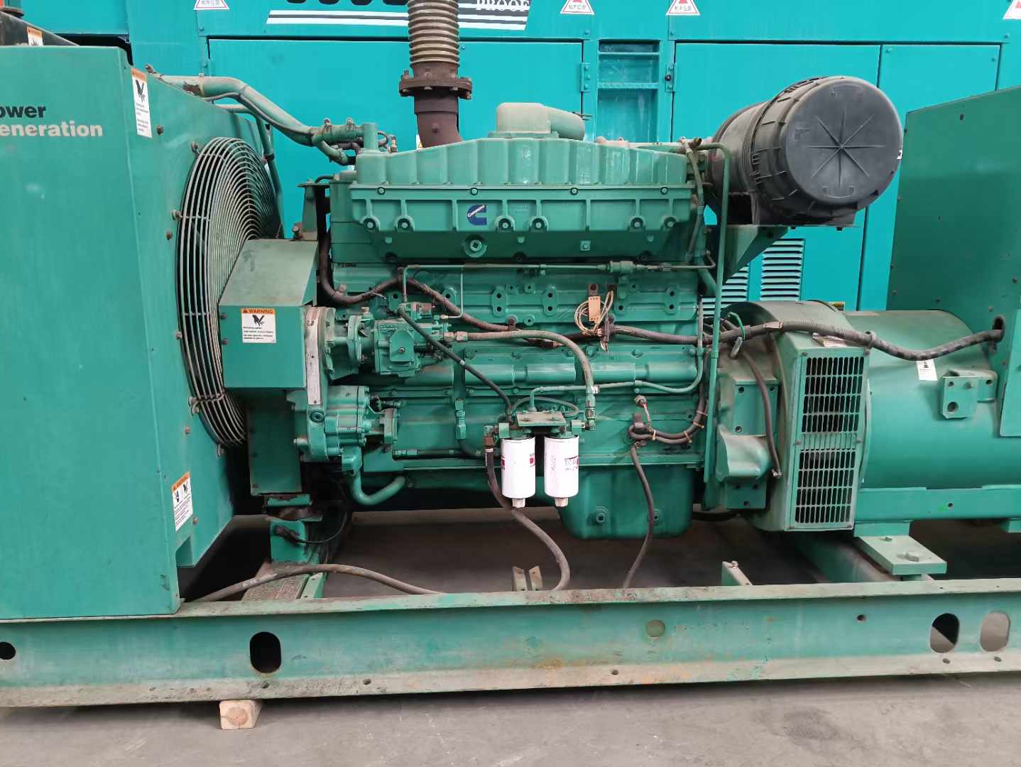 麒麟过载会对 600kW 柴油发电机组造成哪些损害？